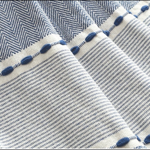 COTTON WOVEN THROW - Picture 4 of 5